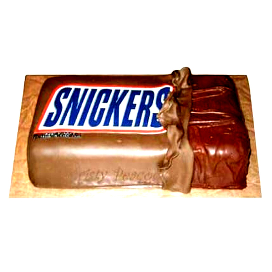 Peanut Butter Snickers Cake {Homemade Chocolate Cake Recipe}