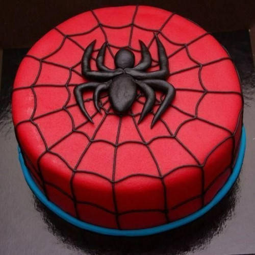 Spider Man Theme Cake | bakehoney.com