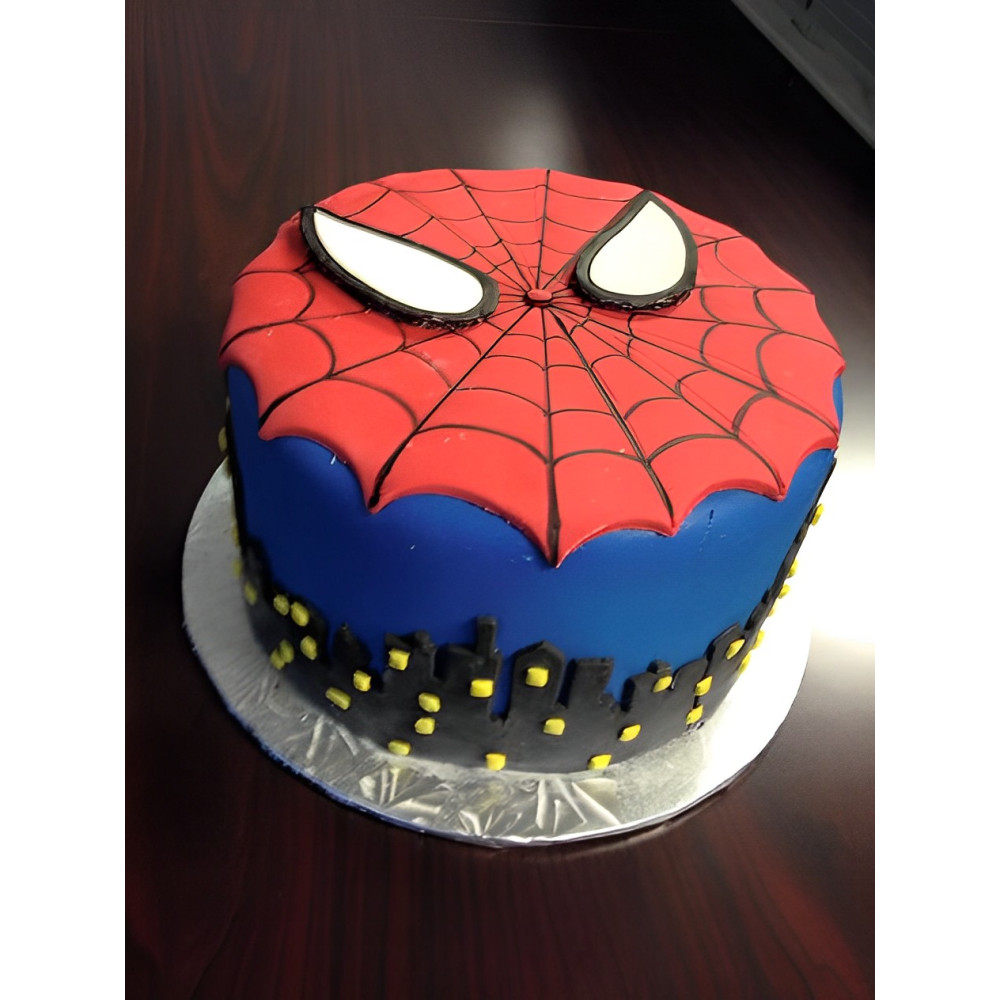 Spiderman fondant cake is one of the most popular birthday cakes in ...