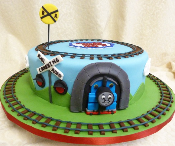 Train Birthday Cake Stock Photo - Download Image Now - Cake, Train -  Vehicle, Birthday - iStock