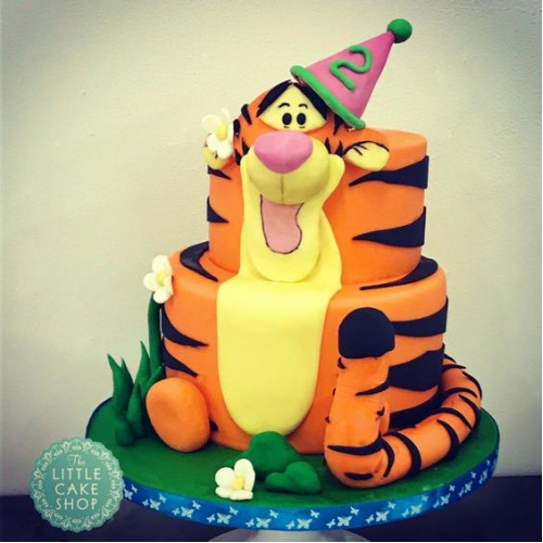 Tiger Theme Cake 