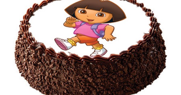 Order Dora the Explorer Cake Online in Noida, Delhi NCR | Kingdom of Cakes